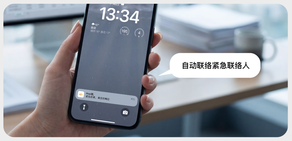  iTalkBB平安通APP联动：子女远程接收独居老人报警通知